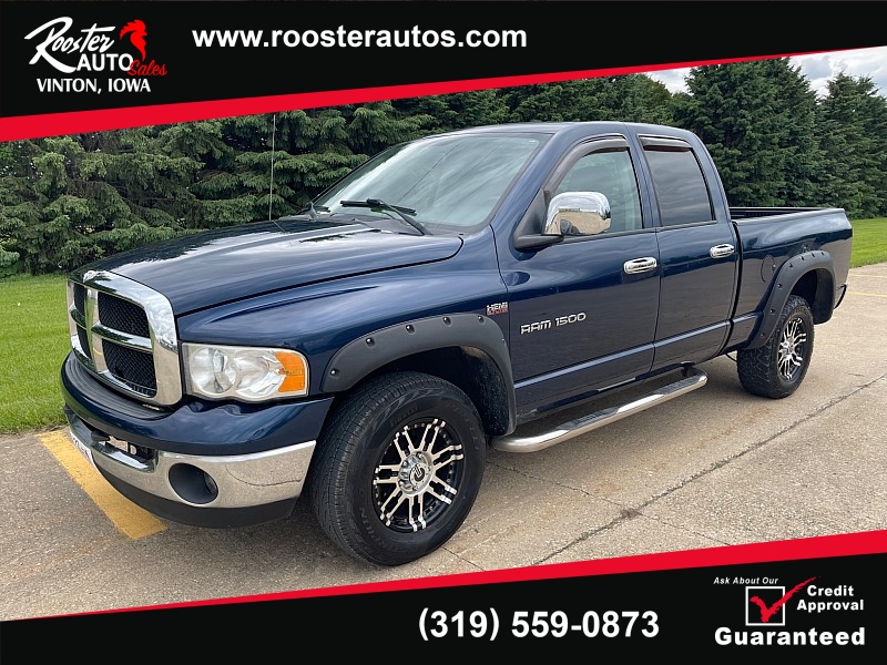 Used 2004  Dodge Ram 1500 4WD Quad Cab SLT at Rooster Auto Sales near Vinton, IA