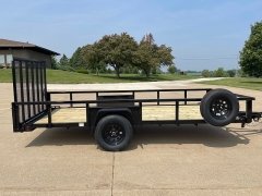 New 2025 Quality Utility Landscape Single Axle Trailer at Rooster Auto Sales near Vinton, IA