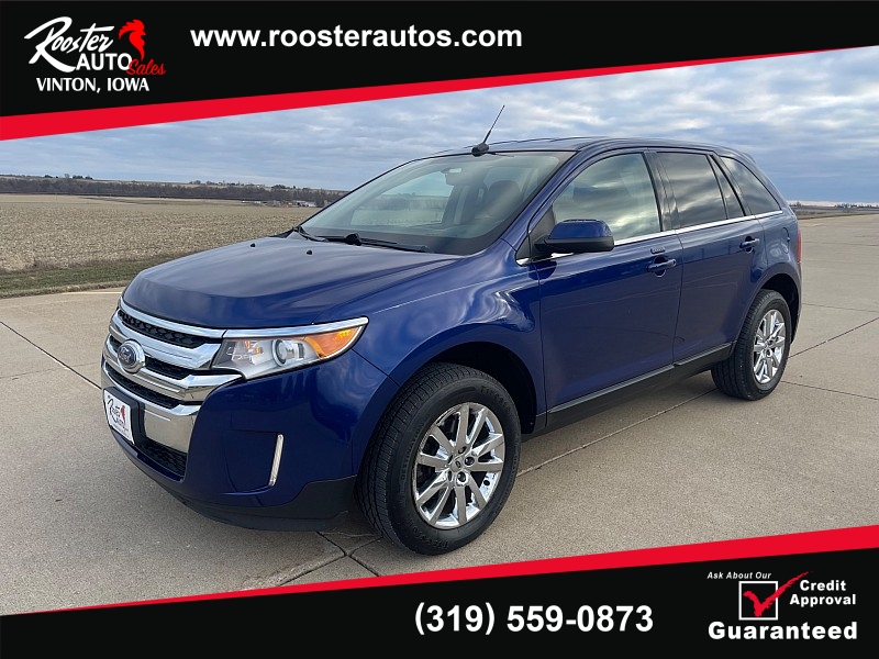 Used 2014  Ford Edge 4d SUV AWD Limited at Rooster Auto Sales near Vinton, IA