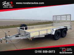 New 2026  Quality Steel Utility Trailer at Rooster Auto Sales near Vinton, IA