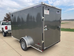 New 2026 Haul About Bobcat Enclosed 6x12 Trailer at Rooster Auto Sales near Vinton, IA