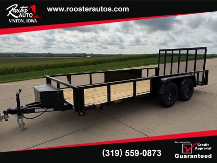 New 2027 Quality Steel Utility Trailer at Rooster Auto Sales near Vinton, IA