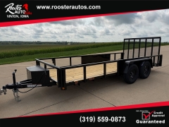New 2027  Quality Steel Utility Trailer at Rooster Auto Sales near Vinton&comma; IA