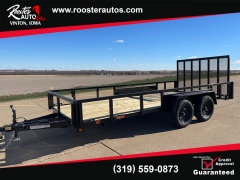 New 2026  Quality Steel Utility Trailer at Rooster Auto Sales near Vinton, IA