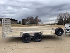 New 2026  Quality Steel Utility Trailer at Rooster Auto Sales near Vinton&comma; IA