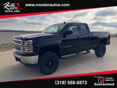 Used 2014  Chevrolet Silverado 1500 4WD Double Cab LT at Rooster Auto Sales near Vinton&comma; IA