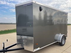 New 2026 Haul About Bobcat Enclosed 6x12 Trailer at Rooster Auto Sales near Vinton, IA