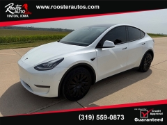 Used 2021  Tesla Model Y Long Range AWD at Rooster Auto Sales near Vinton&comma; IA