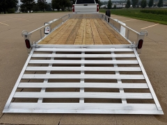 New 2027  Quality Steel Utility Trailer at Rooster Auto Sales near Vinton&comma; IA