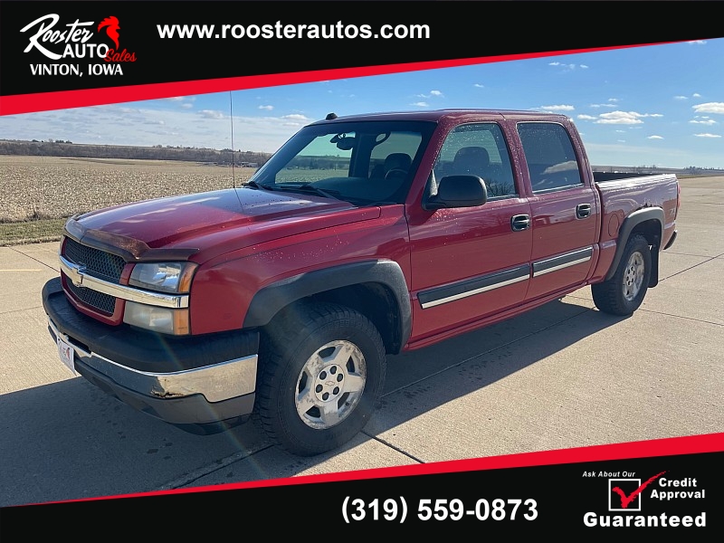 Used 2005  Chevrolet Silverado 1500 4WD Crew Cab Z71 at Rooster Auto Sales near Vinton, IA