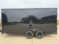 New 2027  Haul About Bobcat Enclosed 7x16 Trailer at Rooster Auto Sales near Vinton&comma; IA