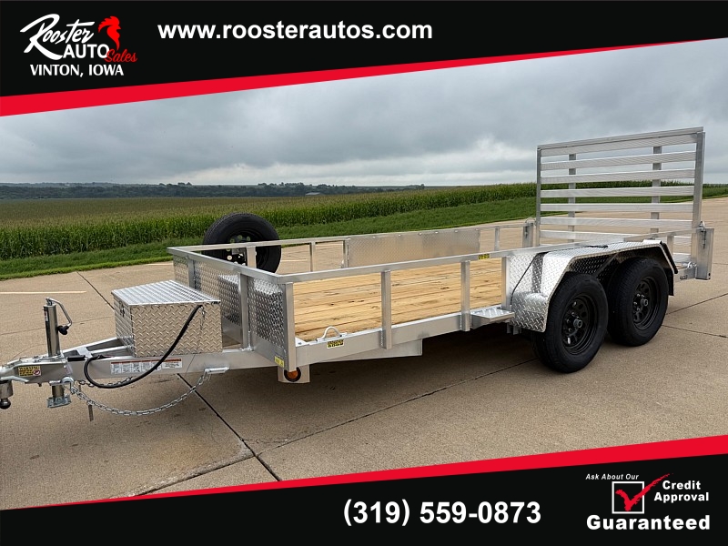 New 2027  Quality Steel Utility Trailer at Rooster Auto Sales near Vinton&comma; IA
