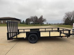 New 2026  Quality Steel Utility Trailer at Rooster Auto Sales near Vinton, IA