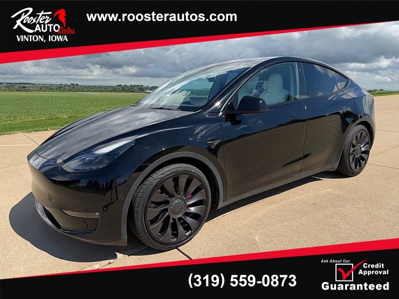 Used 2021  Tesla Model Y Performance AWD at Rooster Auto Sales near Vinton&comma; IA