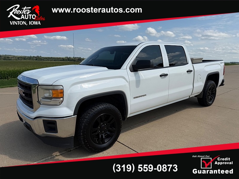 Used 2015  GMC Sierra 1500 4WD Crew Cab at Rooster Auto Sales near Vinton&comma; IA