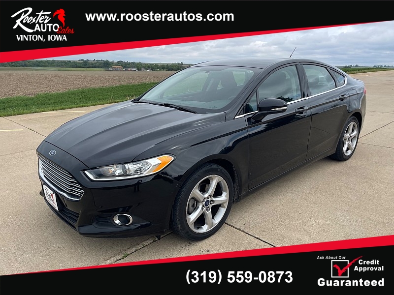 Used 2016  Ford Fusion 4d Sedan SE 2.0L EcoBoost at Rooster Auto Sales near Vinton, IA