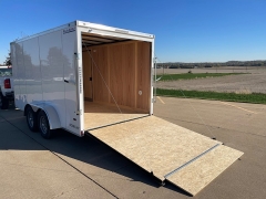 New 2026  Haul About Bobcat Enclosed 7x14 Trailer at Rooster Auto Sales near Vinton, IA