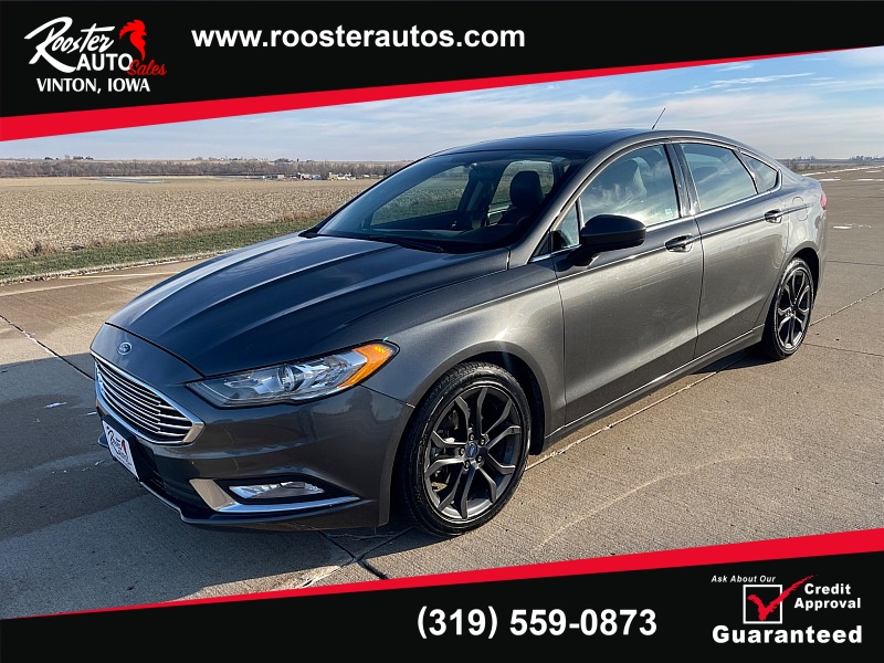 Used 2018  Ford Fusion 4d Sedan SE 1.5L EcoBoost at Rooster Auto Sales near Vinton, IA