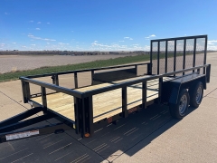 New 2026  Quality Steel Utility Trailer at Rooster Auto Sales near Vinton, IA