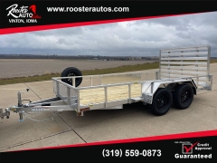 New 2026  Quality Steel Utility Trailer at Rooster Auto Sales near Vinton&comma; IA
