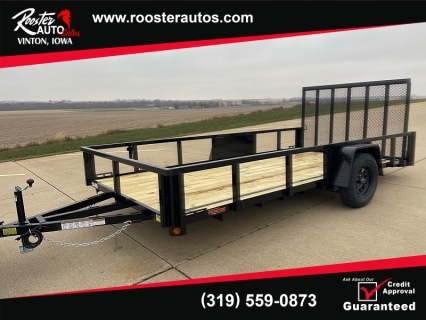 New 2026 Quality Steel Utility Trailer at Rooster Auto Sales near Vinton, IA