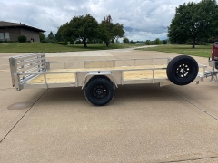 New 2026 Quality Steel Utility Trailer at Rooster Auto Sales near Vinton, IA