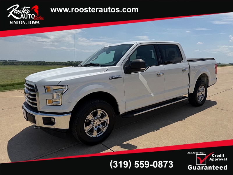 Used 2017  Ford F-150 4WD SuperCrew XLT 5 1&sol;2 at Rooster Auto Sales near Vinton&comma; IA