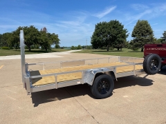 New 2025 Quality Utility Landscape Single Axle Trailer at Rooster Auto Sales near Vinton, IA