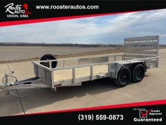 New 2026  Quality Steel Utility Trailer at Rooster Auto Sales near Vinton&comma; IA
