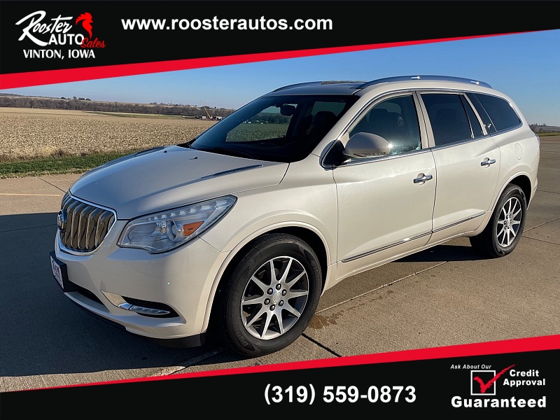 Used 2014  Buick Enclave 4d SUV AWD Leather at Rooster Auto Sales near Vinton, IA