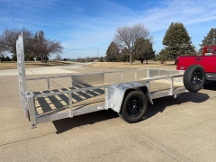New 2026  Quality Steel Utility Trailer at Rooster Auto Sales near Vinton&comma; IA