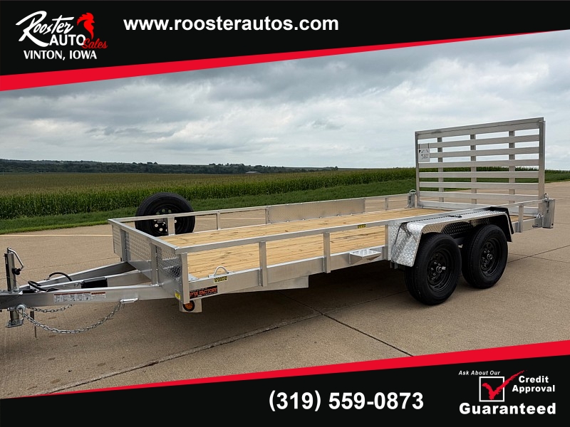 New 2027  Quality Steel Utility Trailer at Rooster Auto Sales near Vinton&comma; IA