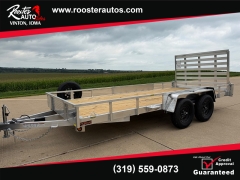 New 2027  Quality Steel Utility Trailer at Rooster Auto Sales near Vinton&comma; IA