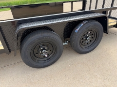New 2027  Quality Steel Utility Trailer at Rooster Auto Sales near Vinton&comma; IA