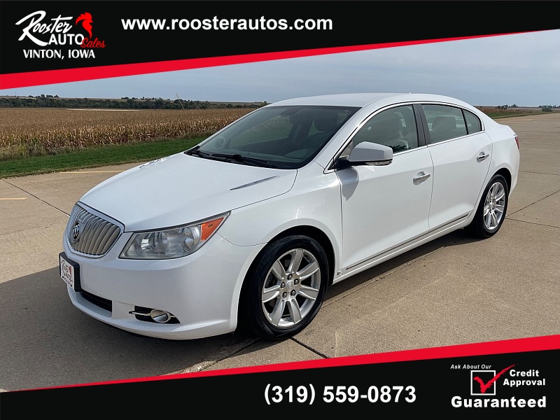 Used 2010  Buick LaCrosse 4d Sedan FWD CXL at Rooster Auto Sales near Vinton, IA