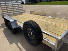 New 2026 Quality Steel Utility Trailer at Rooster Auto Sales near Vinton, IA