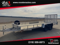 New 2026  Quality Steel Utility Trailer at Rooster Auto Sales near Vinton&comma; IA