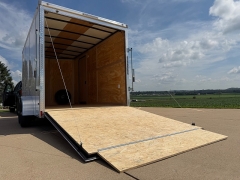 New 2027  Haul About Bobcat Enclosed 7x14 Trailer at Rooster Auto Sales near Vinton&comma; IA