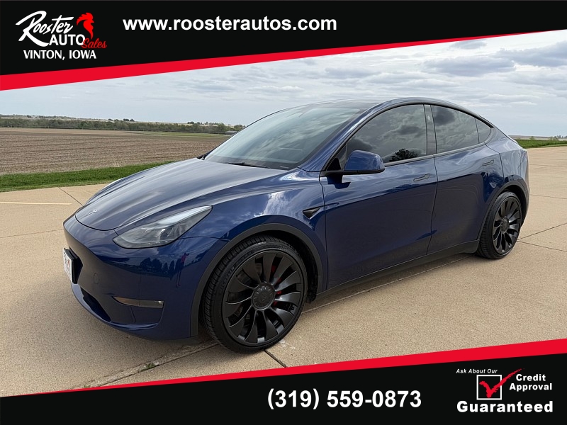 Used 2023  Tesla Model Y Performance AWD at Rooster Auto Sales near Vinton&comma; IA