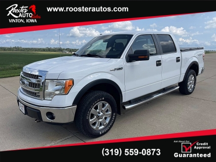 Used 2013 Ford F-150 4WD Supercrew XLT 5 1/2 at Rooster Auto Sales near Vinton, IA