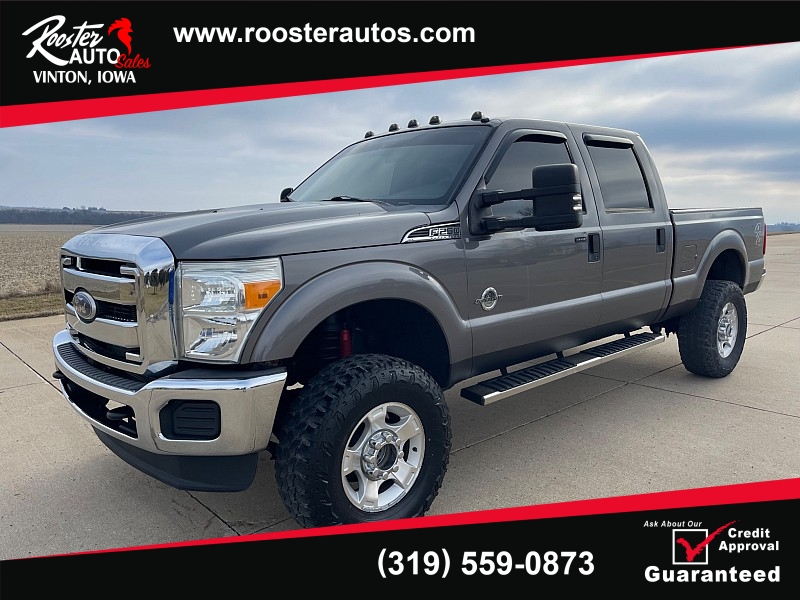 Used 2011  Ford Super Duty F-250 4WD Crew Cab XLT at Rooster Auto Sales near Vinton, IA