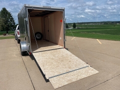 New 2025 Haul About Bobcat Enclosed 6x12 Trailer at Rooster Auto Sales near Vinton, IA