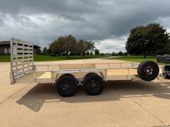 New 2027  Quality Steel Utility Trailer at Rooster Auto Sales near Vinton&comma; IA