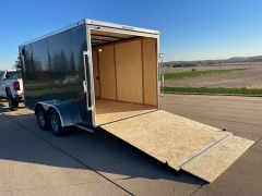 New 2026  Haul About Bobcat Enclosed 7x14 Trailer at Rooster Auto Sales near Vinton, IA