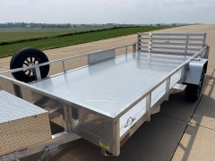 New 2025 Quality Utility Landscape Single Axle Trailer at Rooster Auto Sales near Vinton, IA