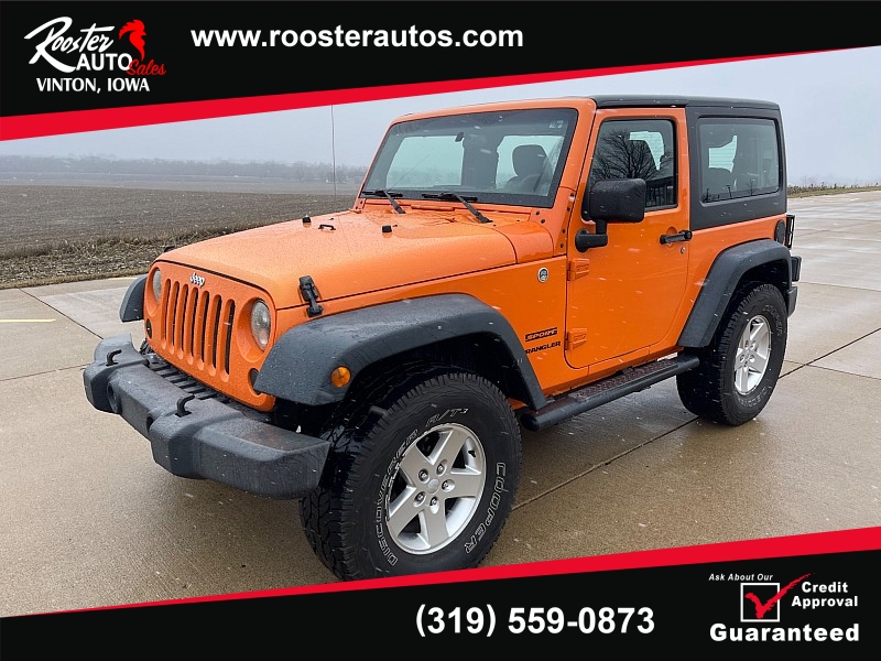 Used 2013  Jeep Wrangler 2d Convertible Sport at Rooster Auto Sales near Vinton, IA