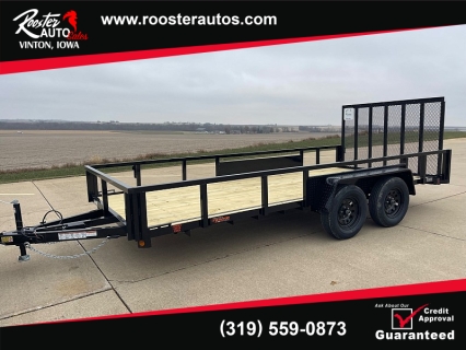 New 2026 Quality Steel Utility Trailer at Rooster Auto Sales near Vinton, IA