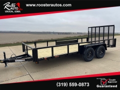 New 2026  Quality Steel Utility Trailer at Rooster Auto Sales near Vinton, IA
