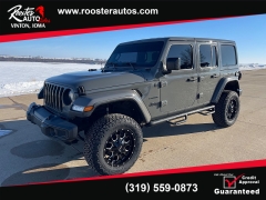Used 2018  Jeep Wrangler Unlimited 4d SUV 4WD Sahara at Rooster Auto Sales near Vinton&comma; IA