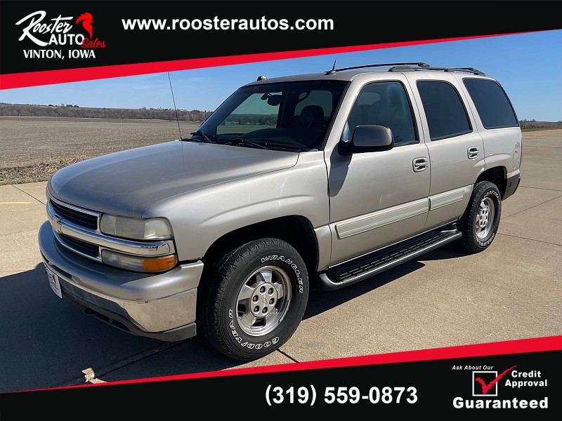 Used 2005  Chevrolet Tahoe 4d SUV 4WD LT at Rooster Auto Sales near Vinton, IA